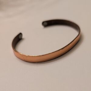 Sabona Copper Tone Magnetic Cuff Bracelet